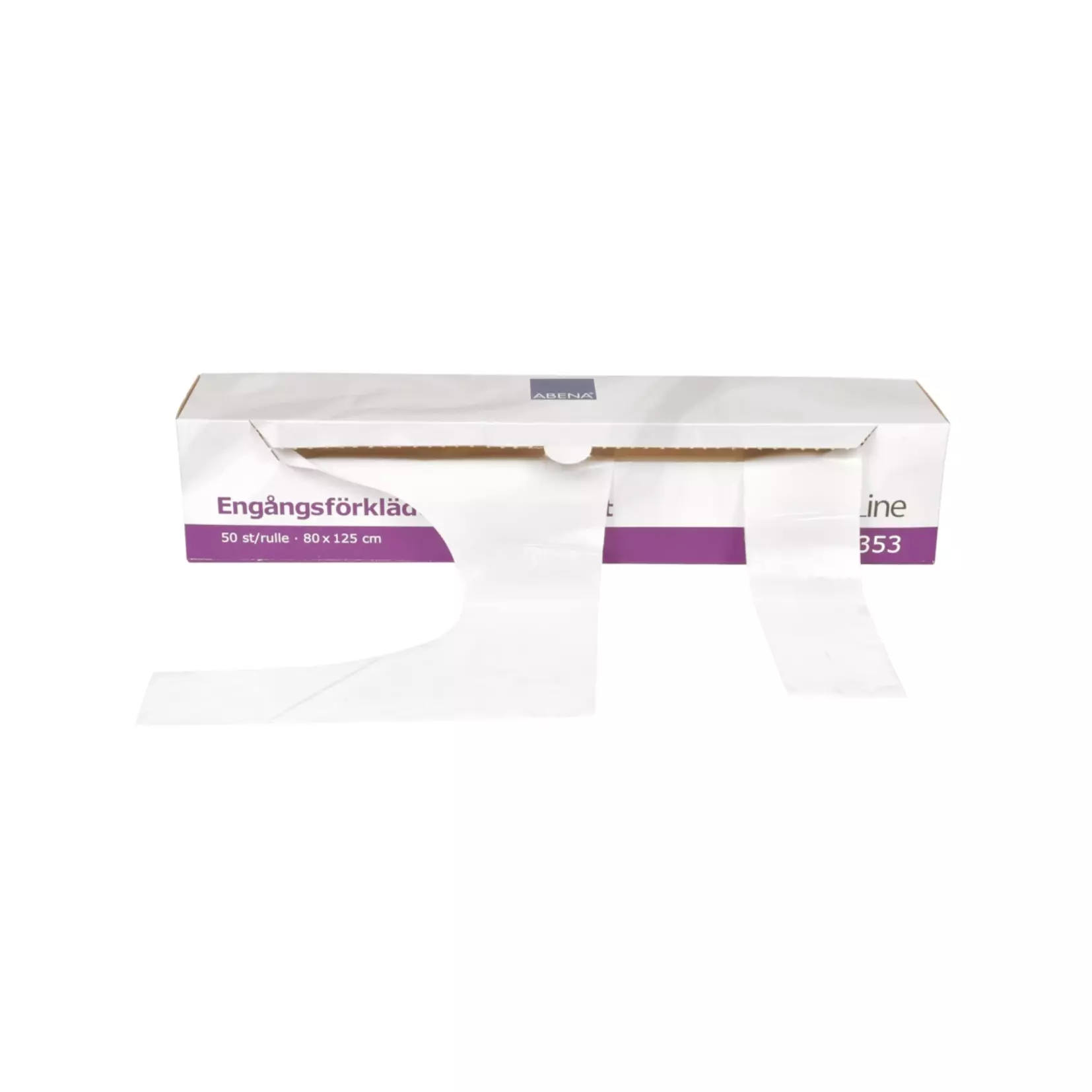 Abena 500353, Disposable Apron 125x80cm, image 1