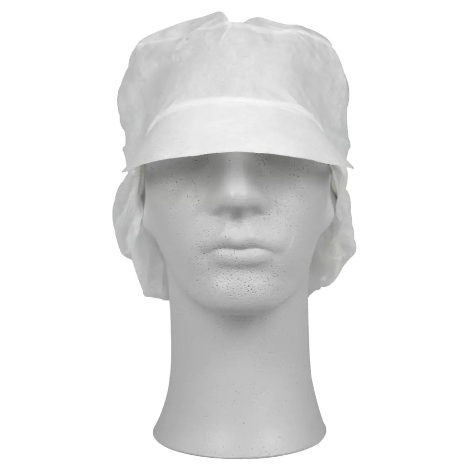 Abena 210662, Head Cap White L, image 1, gallery thumbnail