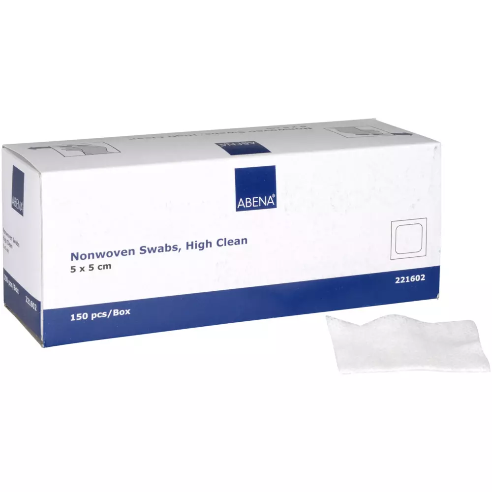 Abena 221602, Nonwoven Compress Clean-Box 5x5cm