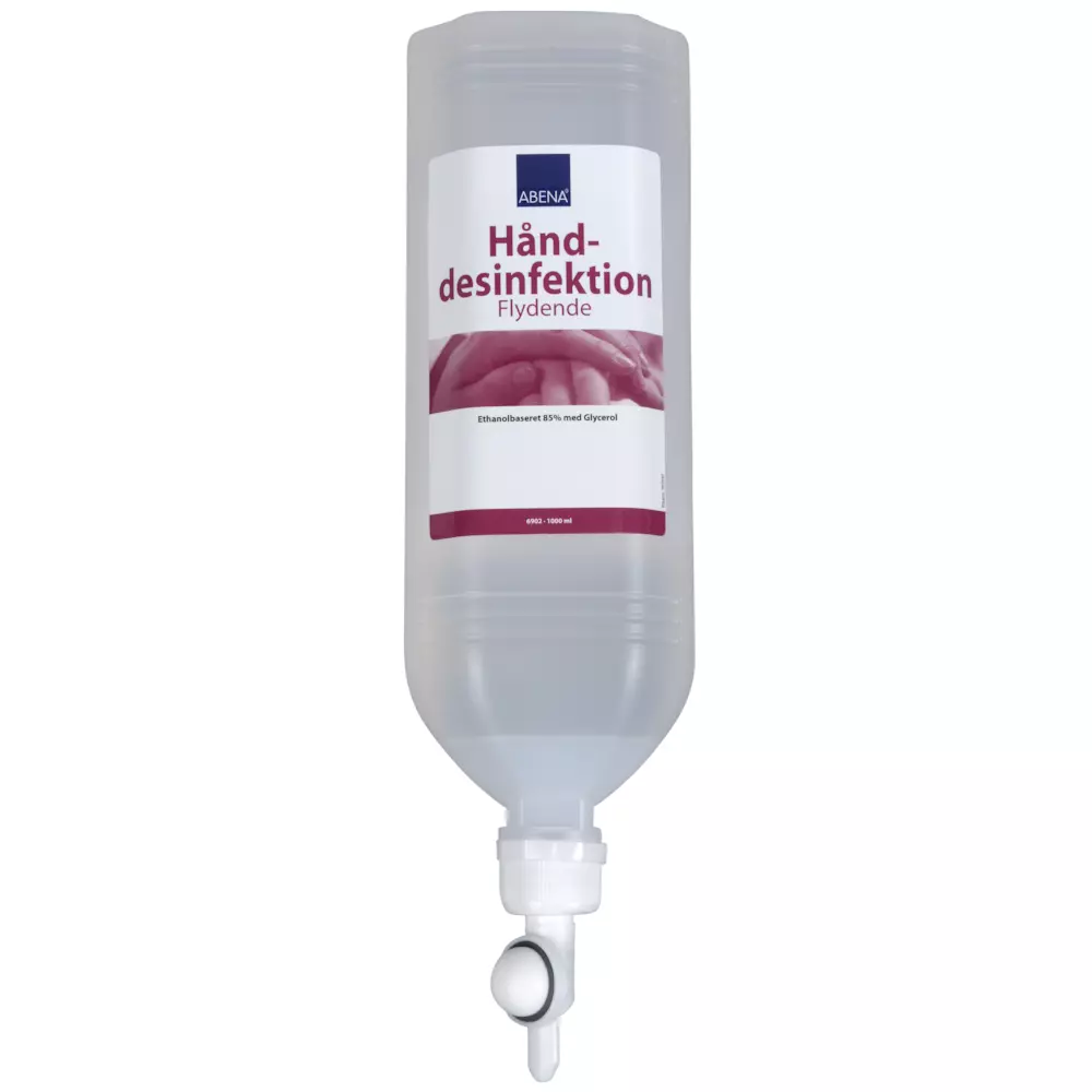 Abena 6902, Hand Disinfectant 1L 85% for Steel Dispenser, image 1