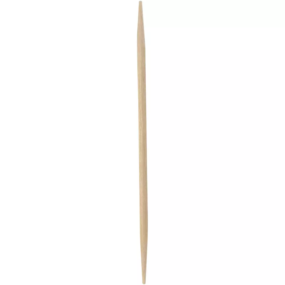 Abena 1999901271, Wooden Toothpicks 6.5 cm Round Individually Wrapped