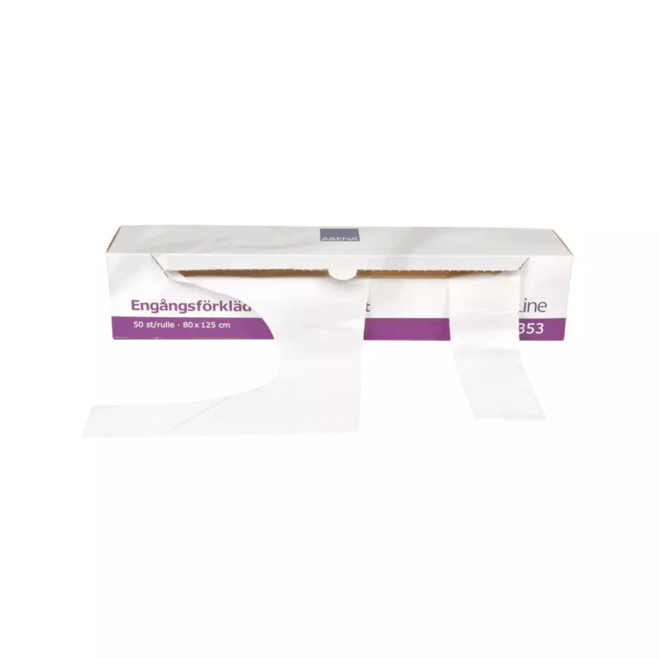 Abena 500353, Disposable Apron 125x80cm, image 1, gallery thumbnail