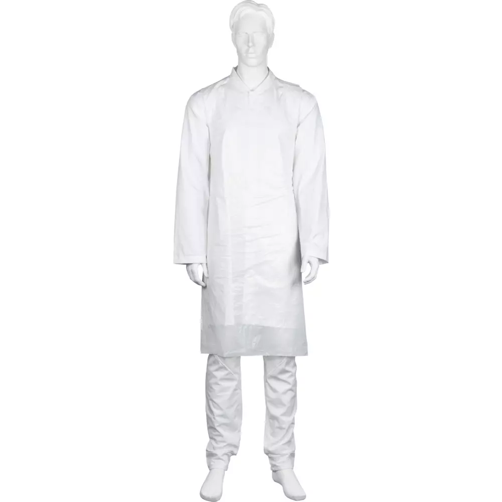 Abena 1999915008, Apron Individually Folded White 80x140cm