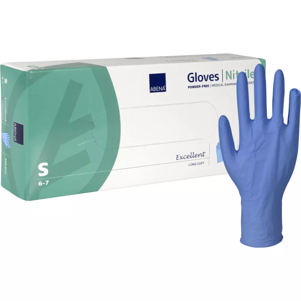 Abena 392, Long Powder-free Nitrile Glove