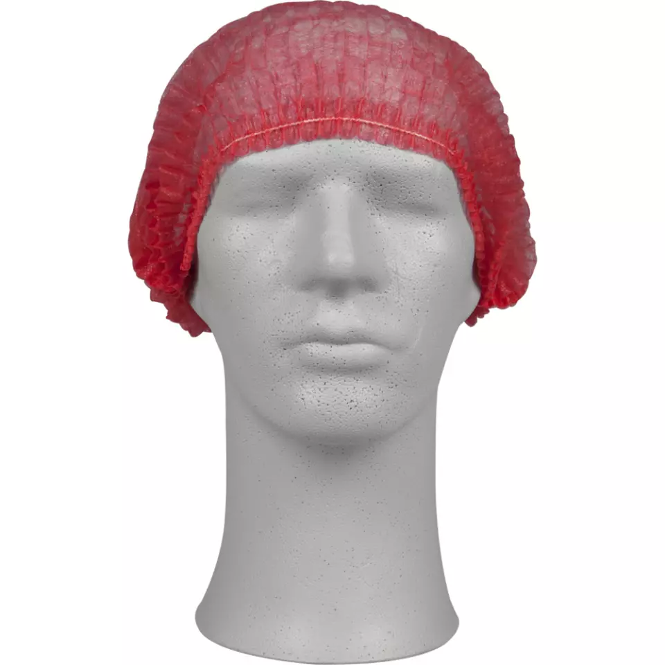 Abena 1999915204, Hair Cover Clip Red L, image 1, gallery thumbnail