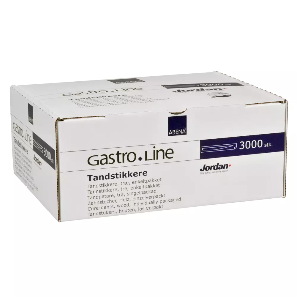 Abena 239400, Triangular Wooden Toothpicks Individually Packaged, image 1