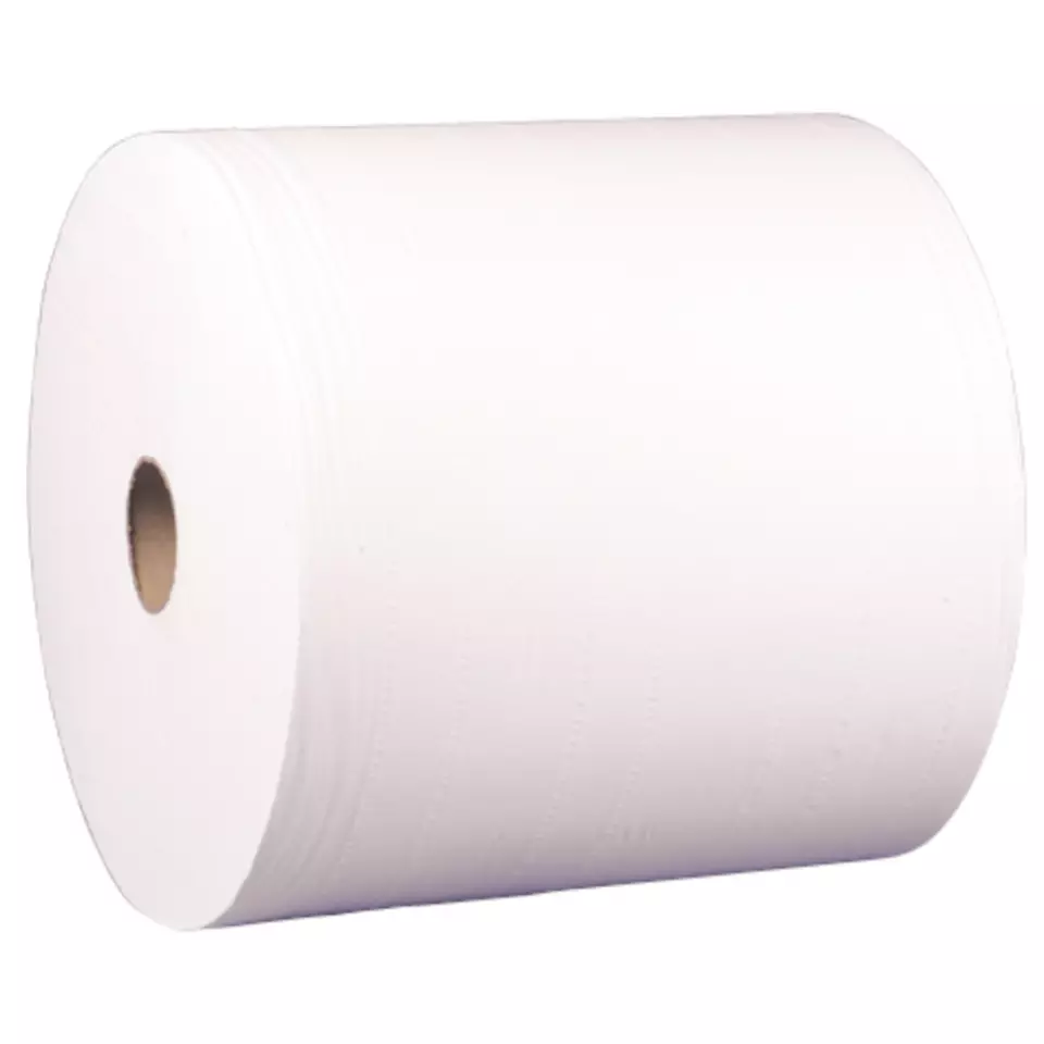 Abena 6189, Industrial Roll 2-Ply 380m/Roll Perforated White, image 1, gallery thumbnail