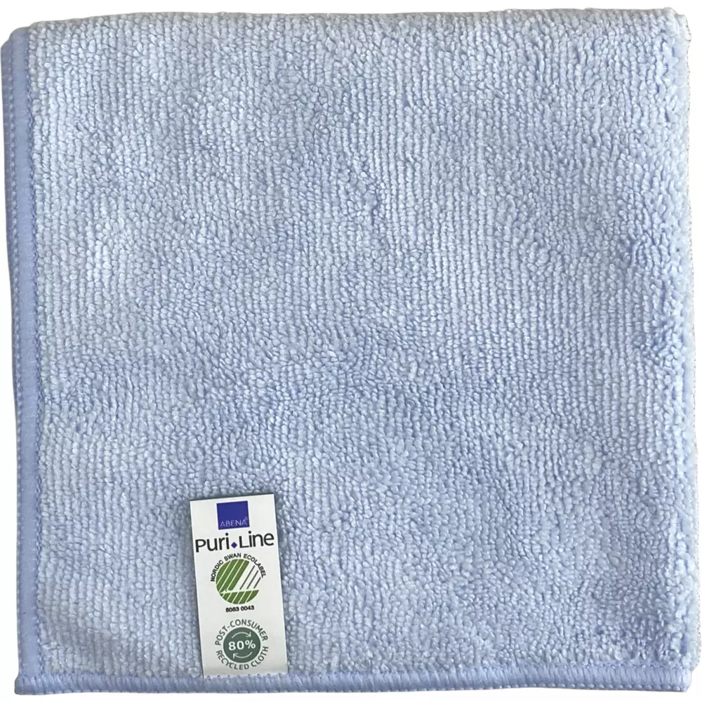 Abena 1000008232, Microfiber Cloth Blue Basic, 32x32 cm, image 1