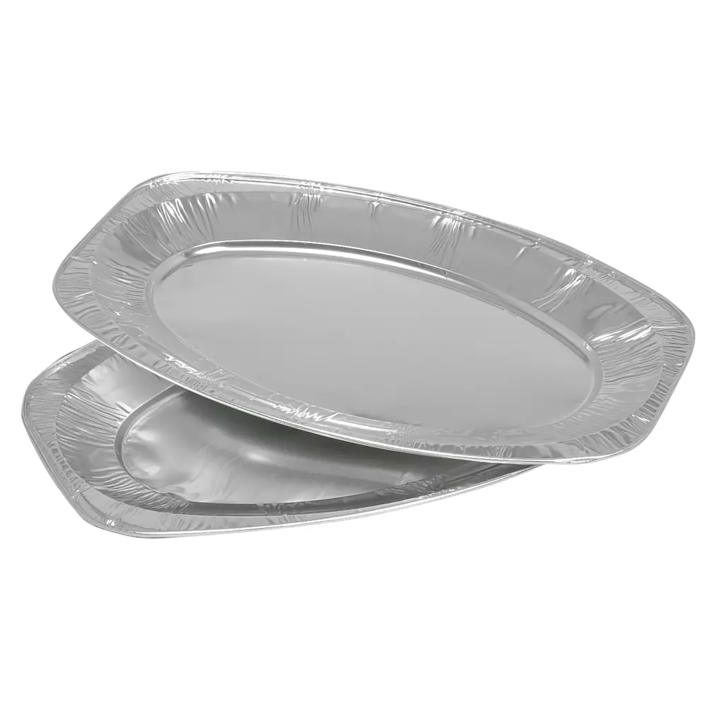 Abena 5681, Serving dish oval alu. 28,8x42,9 cm