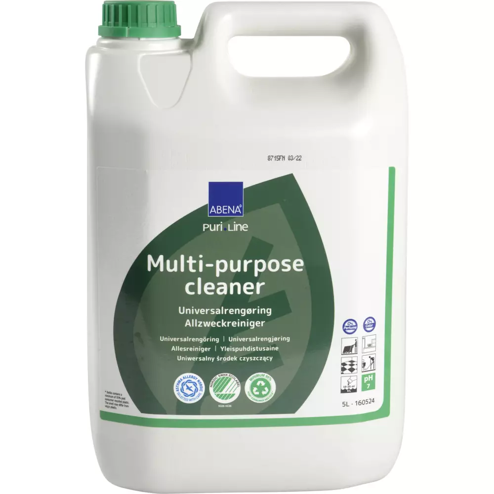 Abena 160524, Multi-Purpose Cleaner Puri-Line Unscented 5 l, image 1