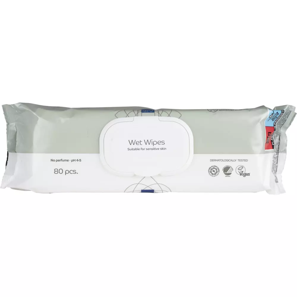 Abena 6595, Unscented Wet Wipe 20x27cm, image 1