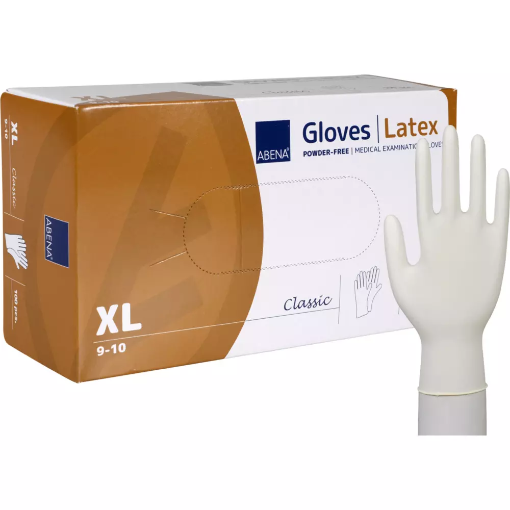 Abena 290125, Glove latex powder free XL