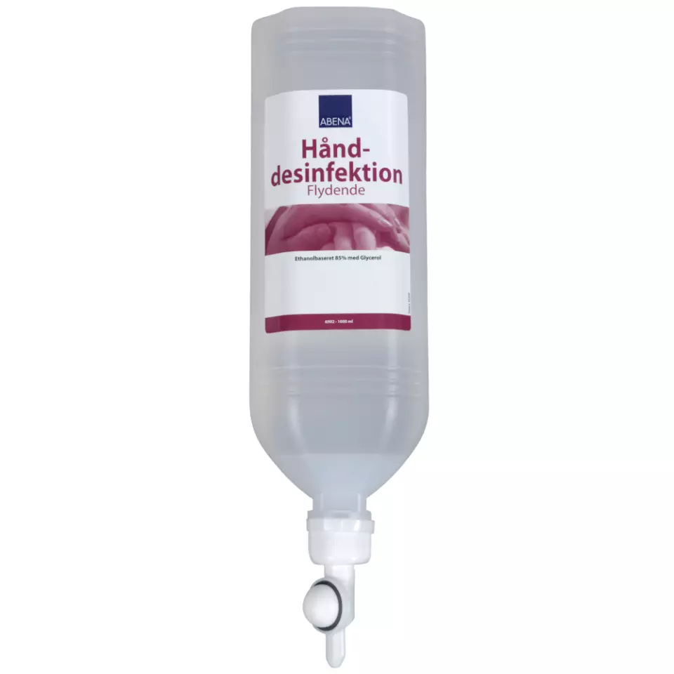 Abena 6902, Hand Disinfectant 1L 85% for Steel Dispenser, image 1, gallery thumbnail