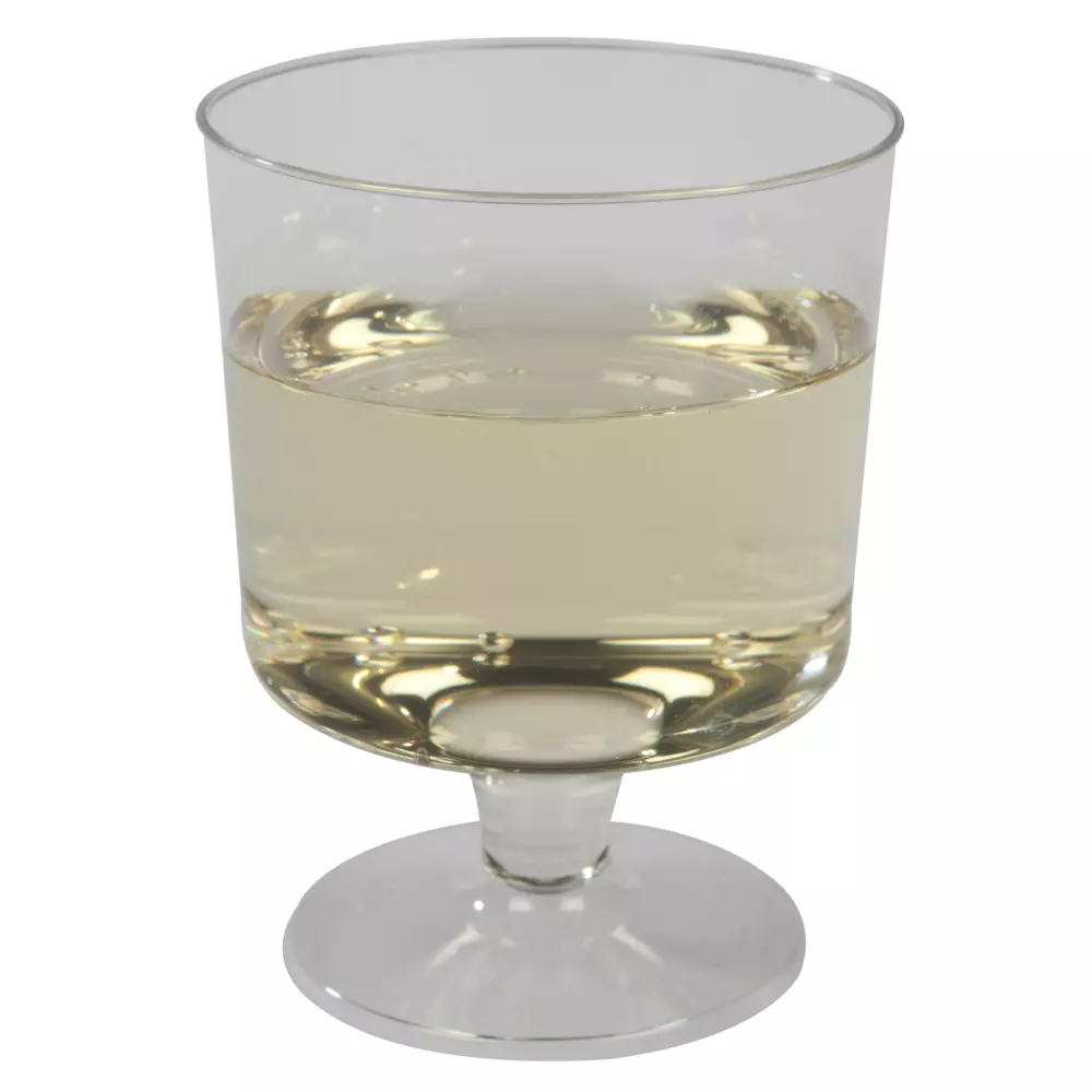 Abena 5527, Wine Glass Fixed Foot Clear PS 15 cl