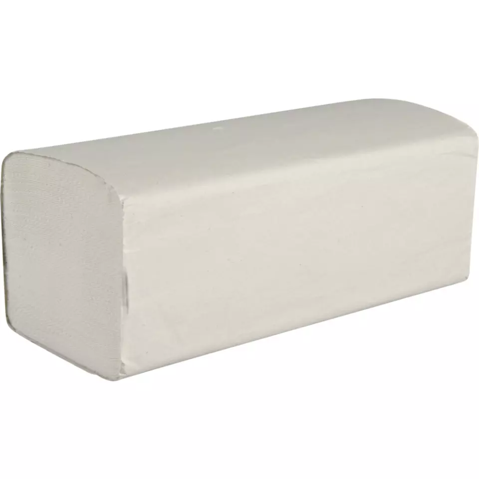 Abena 6133, Paper Towel V-Folded 2-Ply 21x25cm Virgin Fiber, image 1, gallery thumbnail