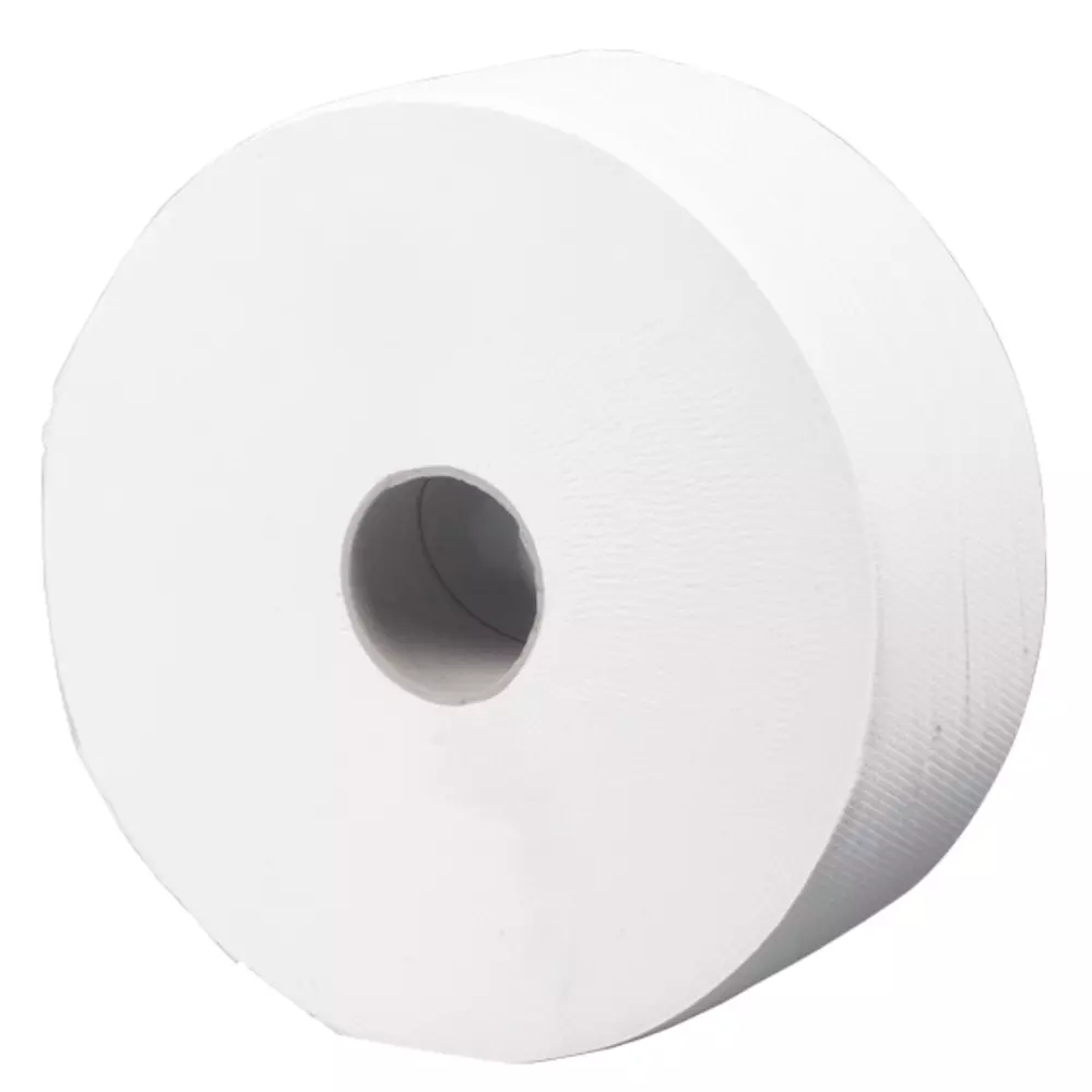 Abena 6051, Toilet Paper Jumbo Midi 2-Ply 360m White, image 1