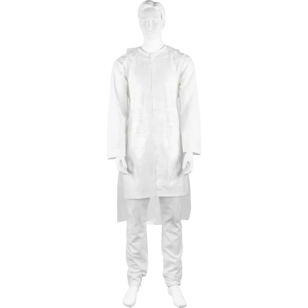 Abena 1999915009, Apron Individually Folded White 80x125cm