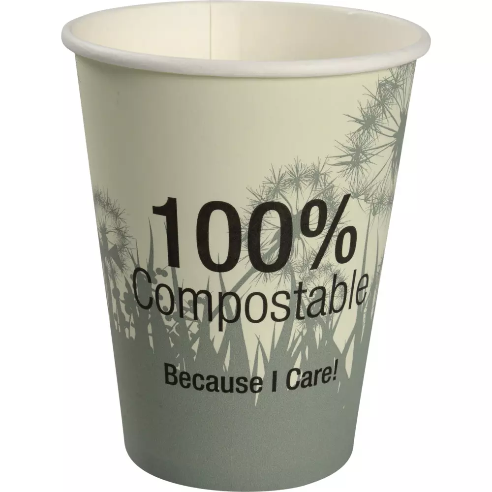 Abena 1000005749, Compostable Coffee Cup 36 cl