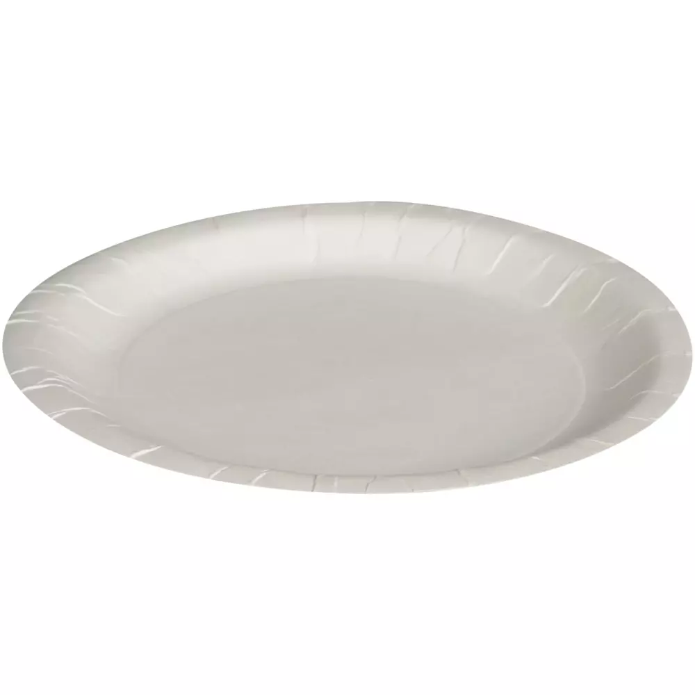 Abena 1999900160, Paper Plate with Eco Barrier 18 cm