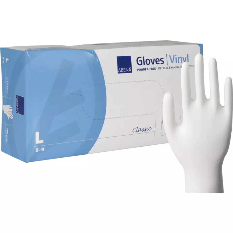 Abena 44, Vinyl Glove Powder-Free Transparent, image 3, gallery thumbnail