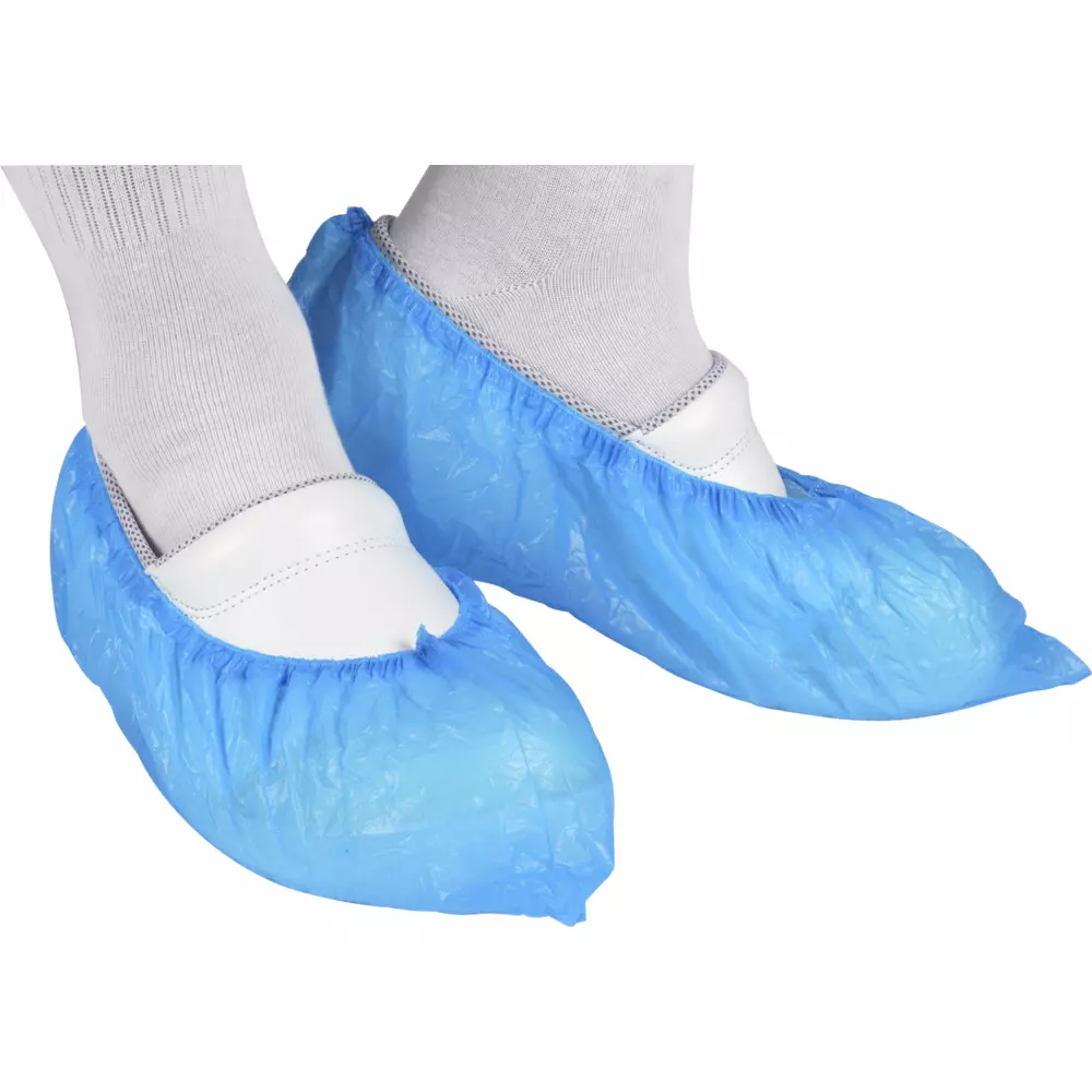 Abena 1700, Shoe Cover Latex-Free Blue 15x41cm, image 1