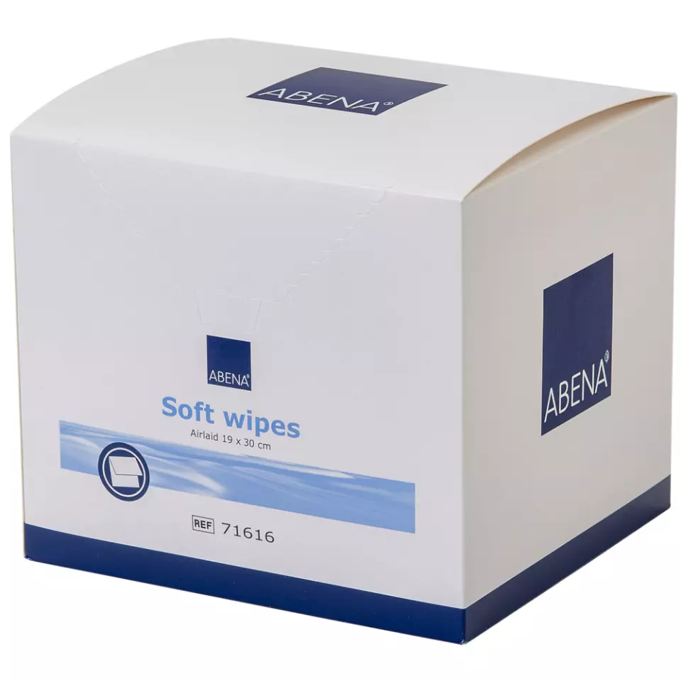 Abena 71616, Soft Wipes 19x30cm 1/2 C-Fold, image 1, gallery thumbnail