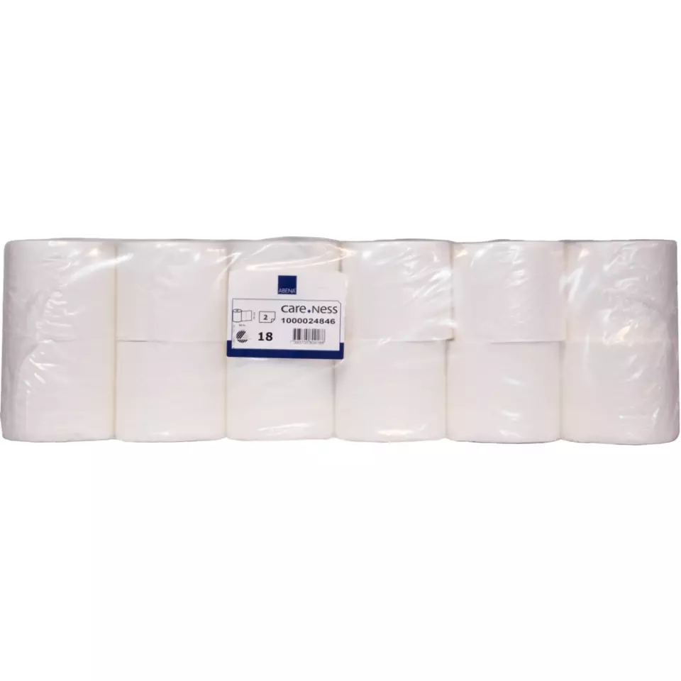 Abena 1000024846, Toilet Paper 2-Ply Virgin Fiber 50mx10cm, image 1, gallery thumbnail