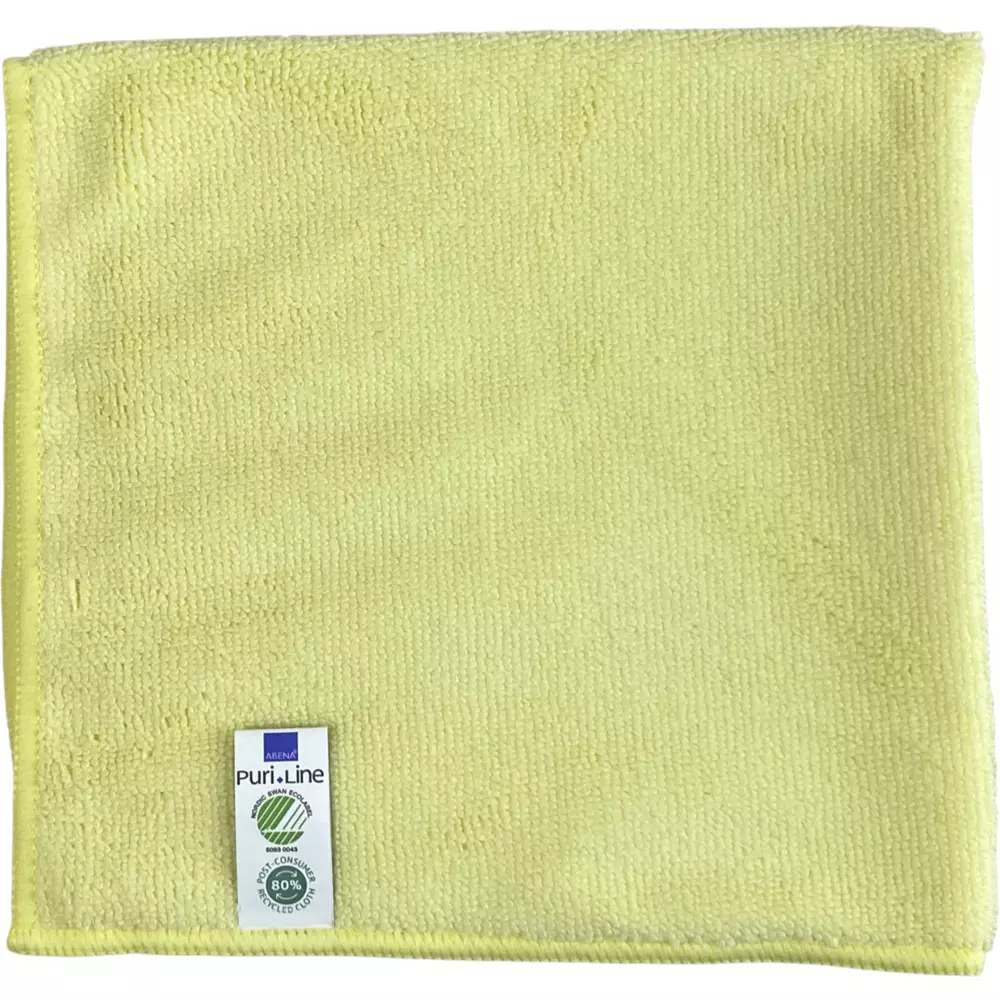 Abena 1000008239, Microfiber Cloth Yellow Basic, 40x40 cm, image 1