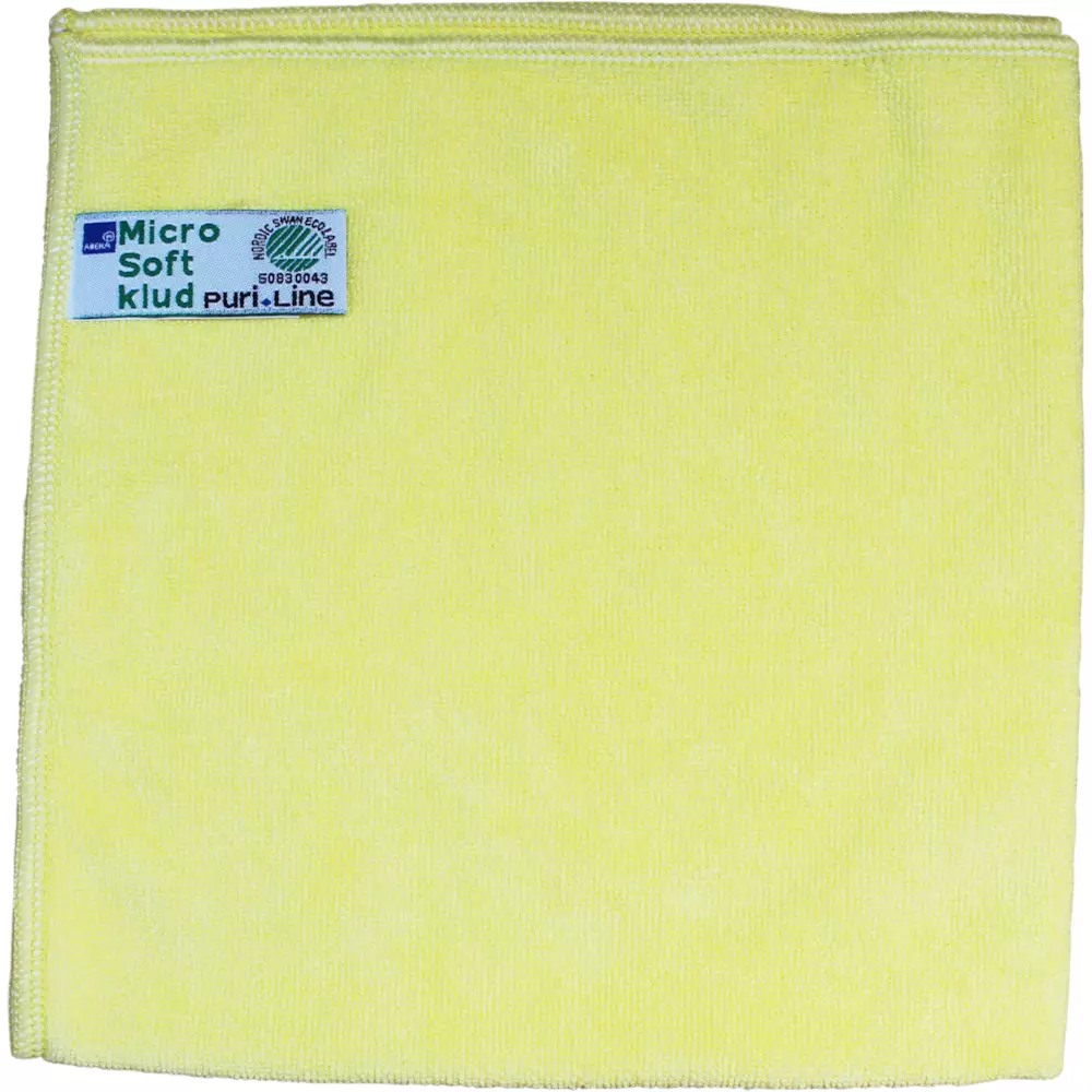 Abena 1000008231, Microfiber Cloth Yellow, 40x40 cm, image 1