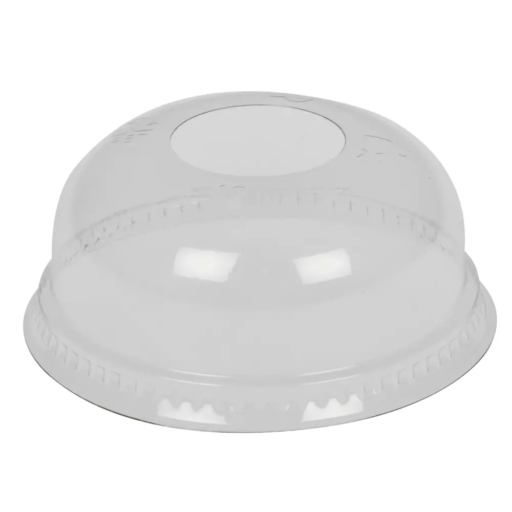 Abena 131788, Dome Lid With Hole For 131646,5391 Clear, image 1