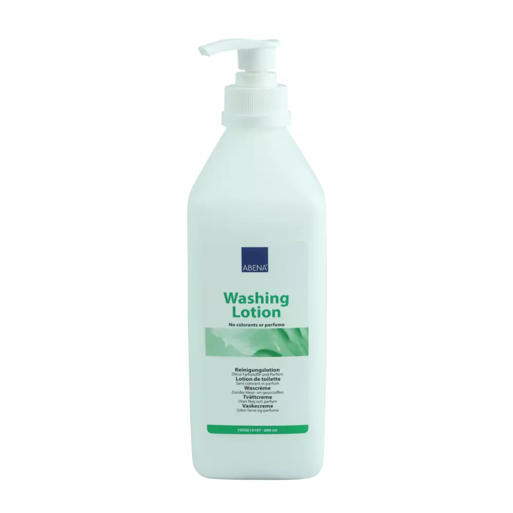 Abena 1000019197, Washing Lotion Unscented 600 ml