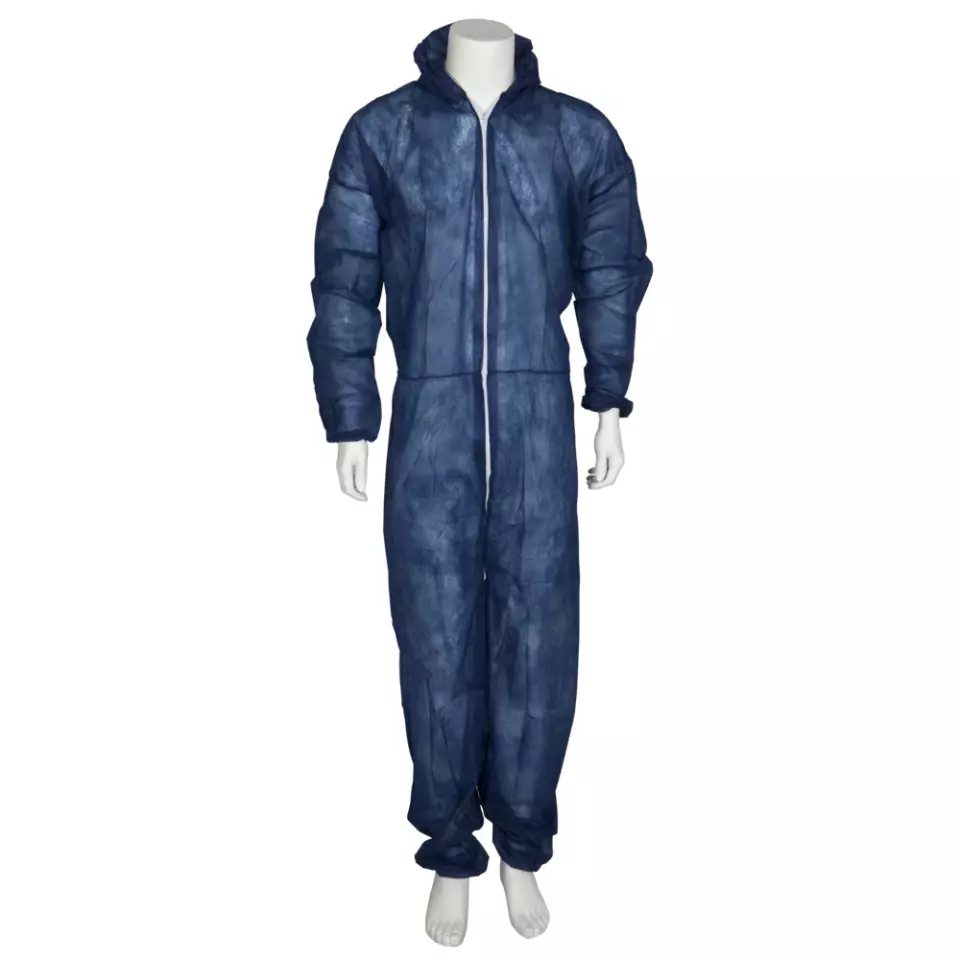 Abena 210712, Disposable Nonwoven Coverall Blue XXL-XXXL, image 1, gallery thumbnail