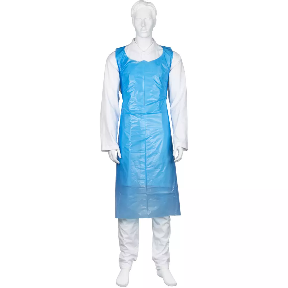 Abena 1999906611, Disposable Apron on Block 140x85cm 50 Micron