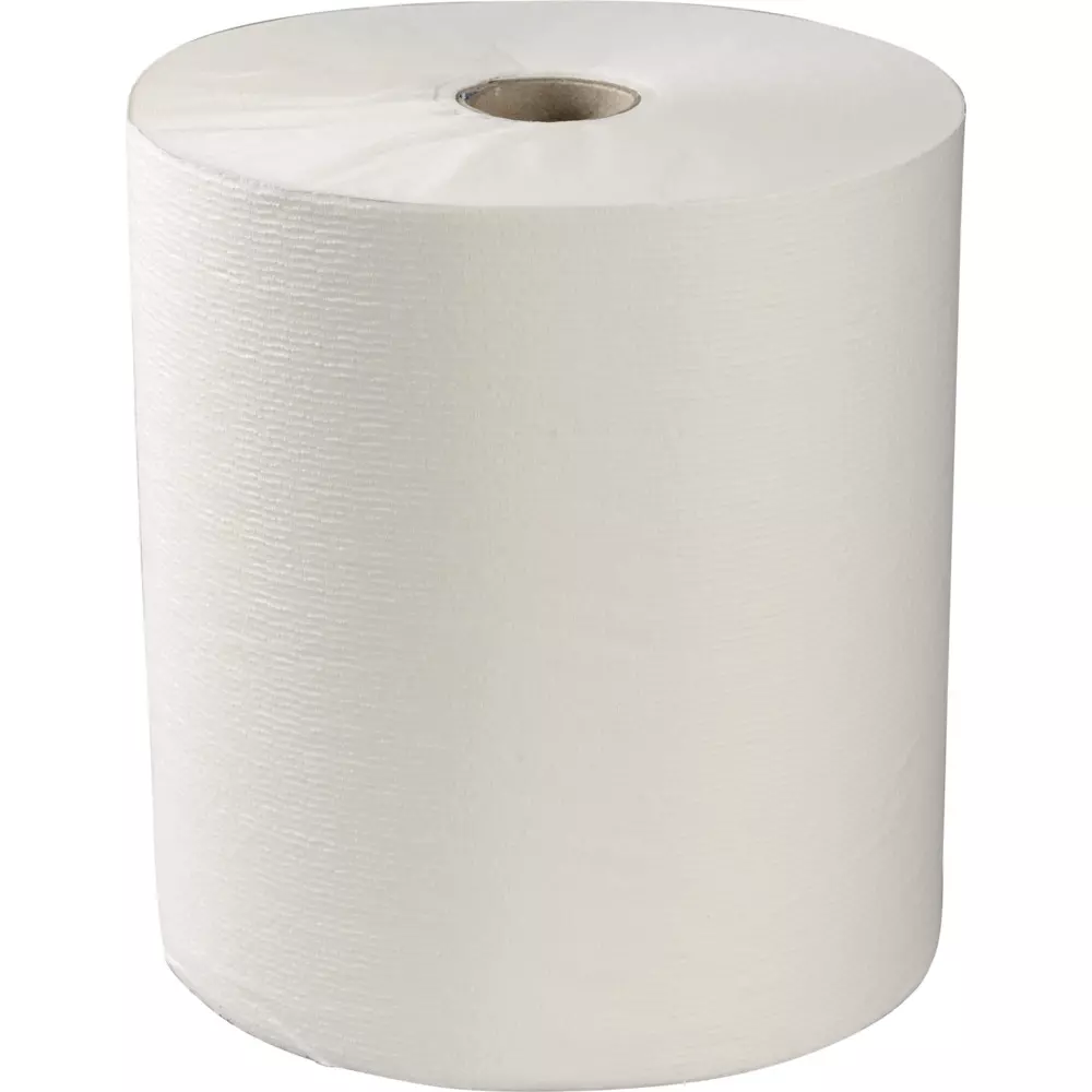 Abena 1999905913, Wiping Roll Eco 1-Ply 213m White with Core
