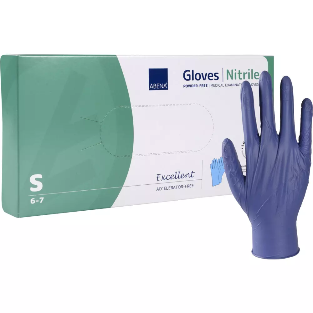 Abena 101000192, Excellent Nitrile Gloves, Blue, image 3