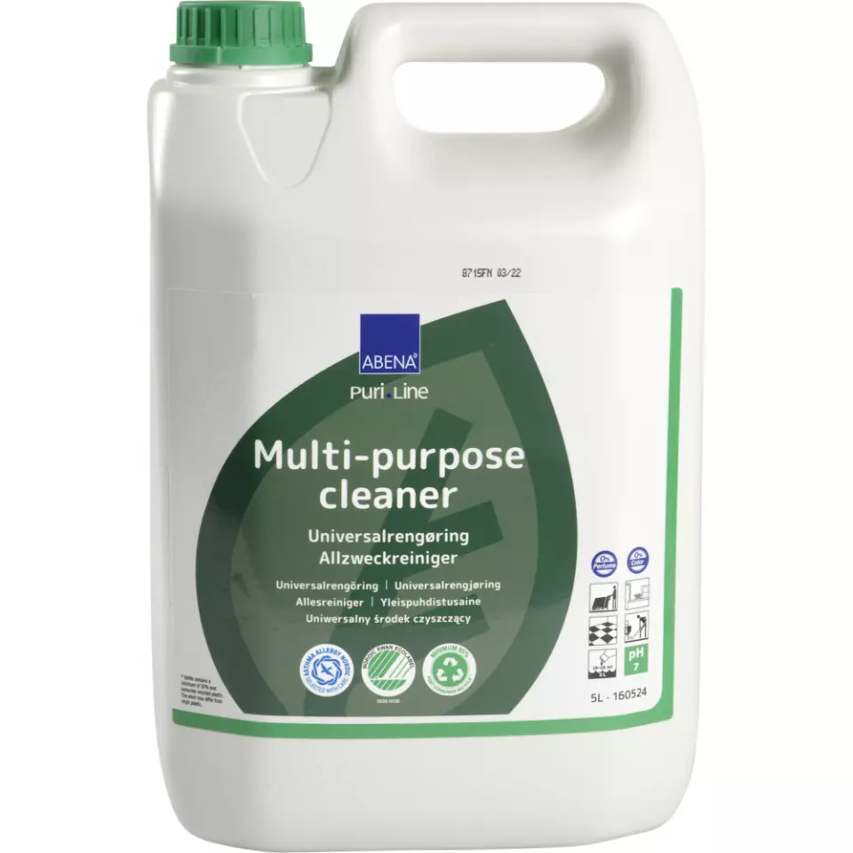 Abena 160524, Multi-Purpose Cleaner Puri-Line Unscented 5 l, image 1, gallery thumbnail