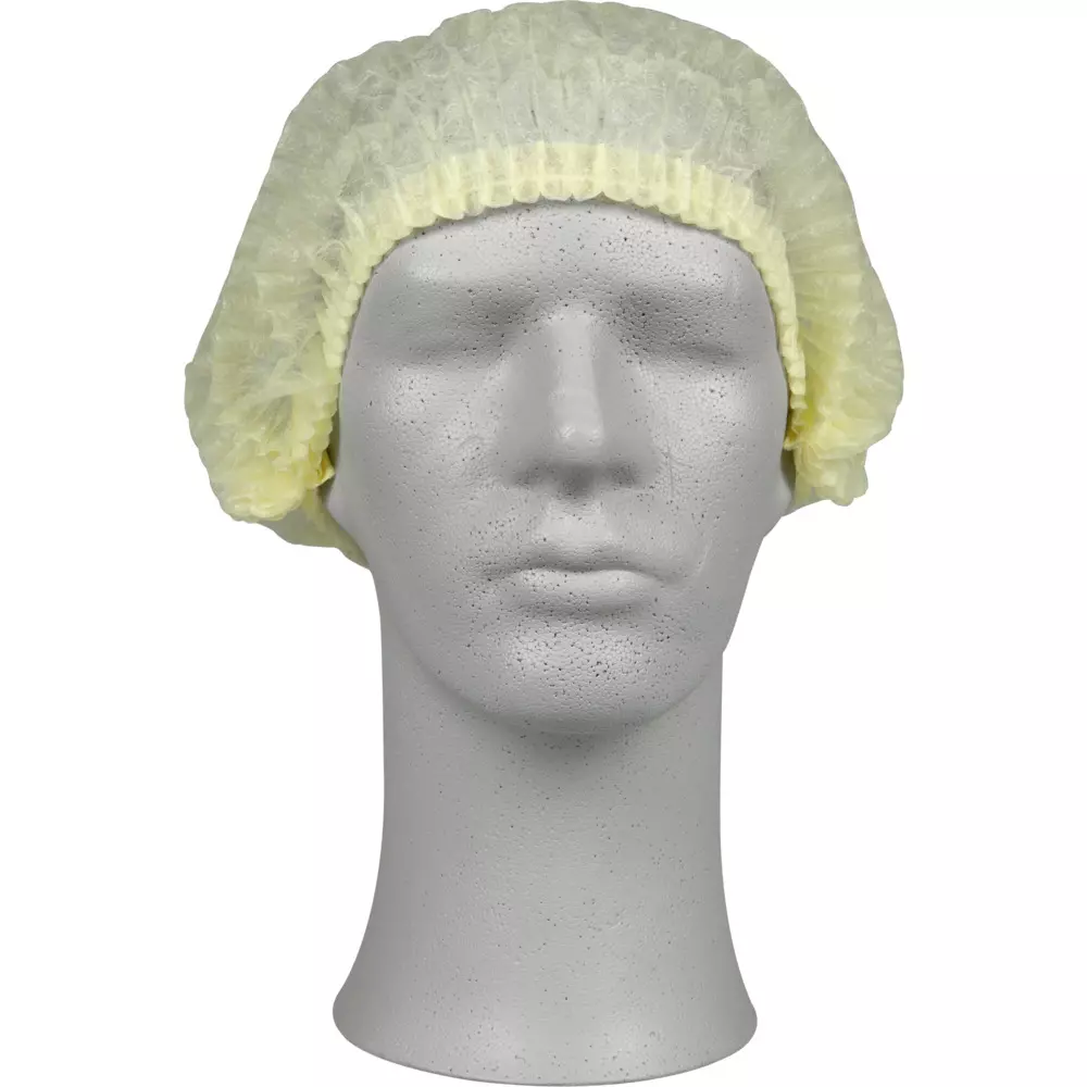 Abena 1999915212, Hair Cover Clip Yellow XL Double Elastic, image 1