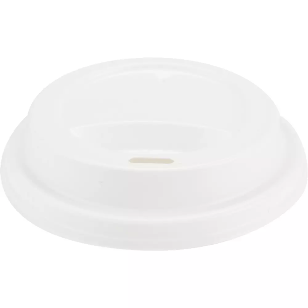 Abena 1999917185, Lid for Coffee Cup White PP 24/33cl
