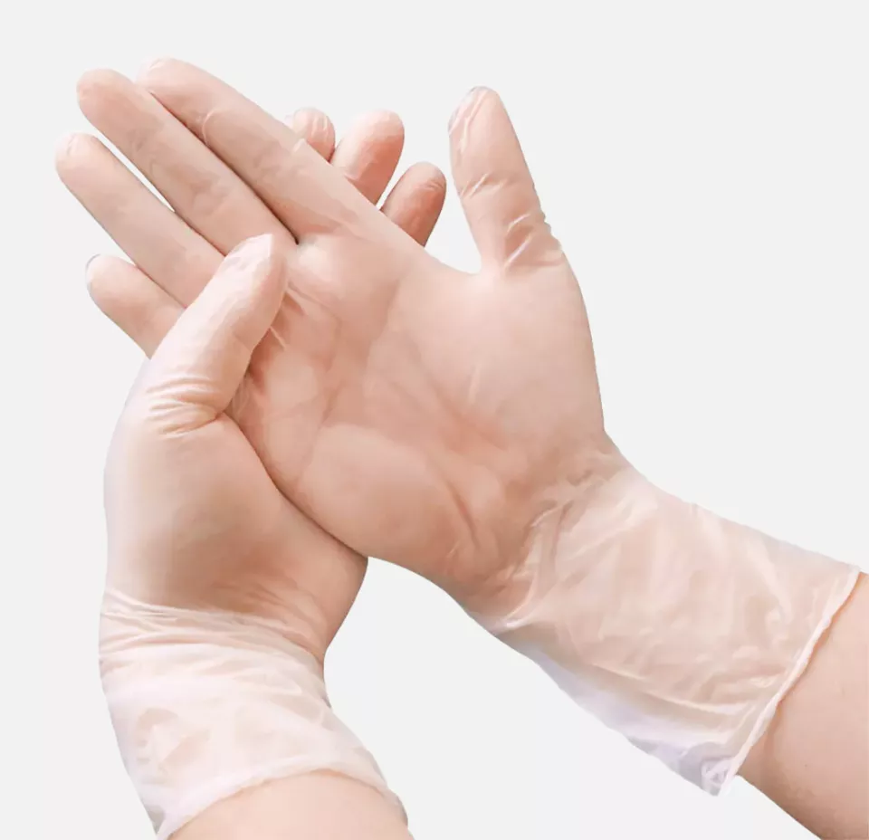 Amabilia PGL30100, Pro Vinyl Exam Glove Clear, image 4, gallery thumbnail