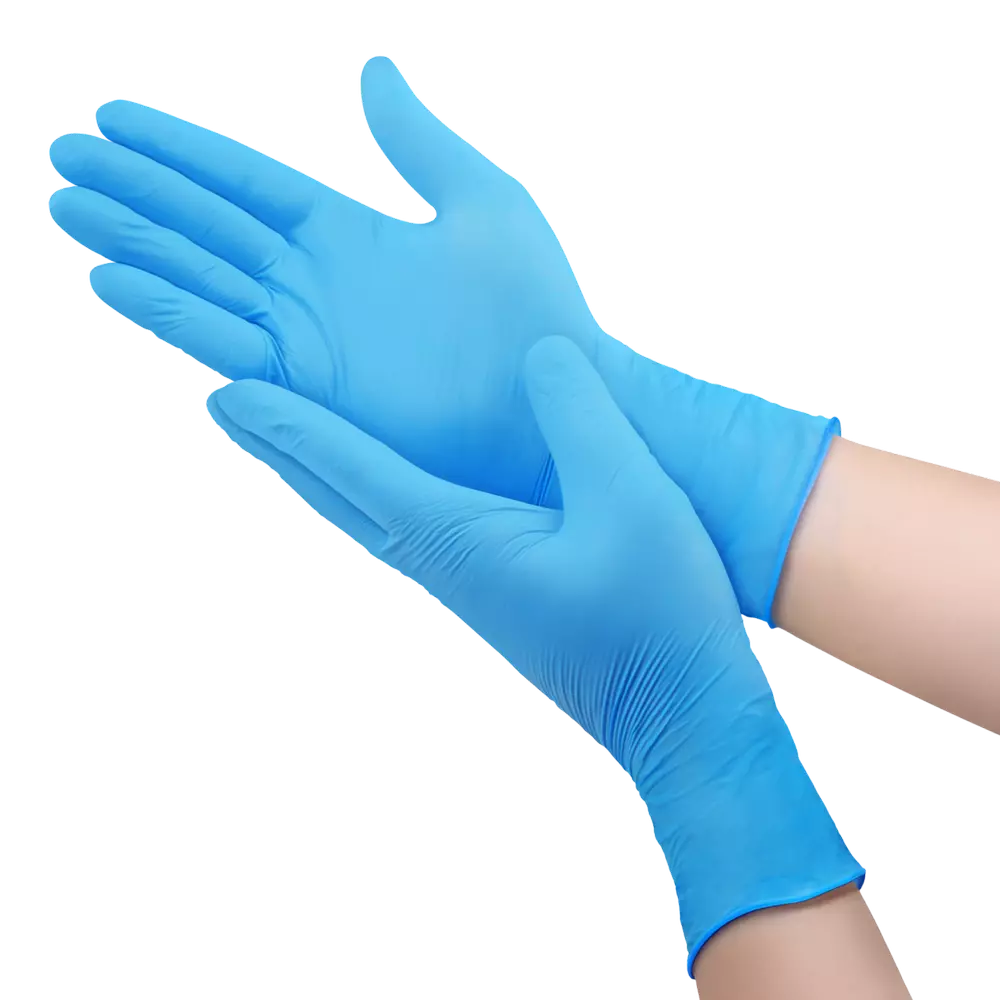 Amabilia Safe PGL10402, Nitrile Power Long Glove Blue, image 2
