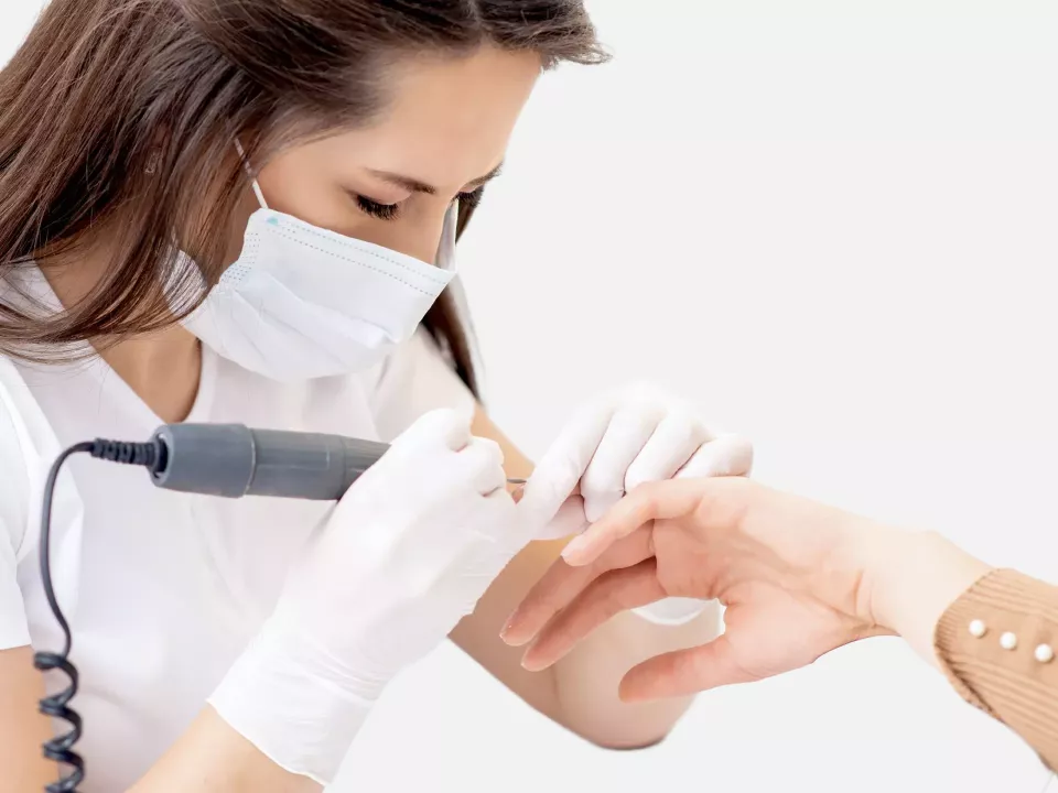 Amabilia PGL10101, Pro Nitrile Exam Glove White, image 5, gallery thumbnail