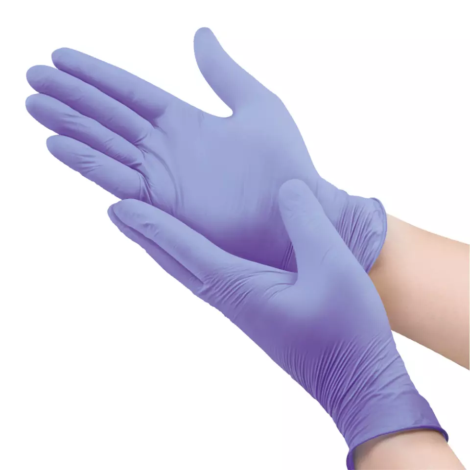 Amabilia Pro PGL10306, Nitrile Sensitive Glove Violet, image 1, gallery thumbnail
