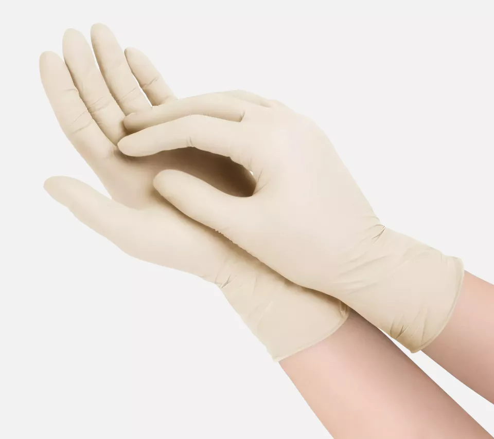 Amabilia PGL20205, Pro Hybrid+ Exam Glove Yellow, image 3, gallery thumbnail