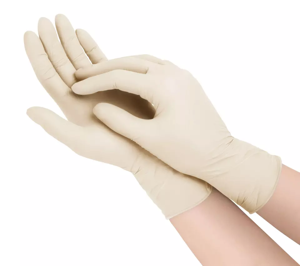 Amabilia PGL20205, Pro Hybrid+ Exam Glove Yellow, image 3, gallery thumbnail