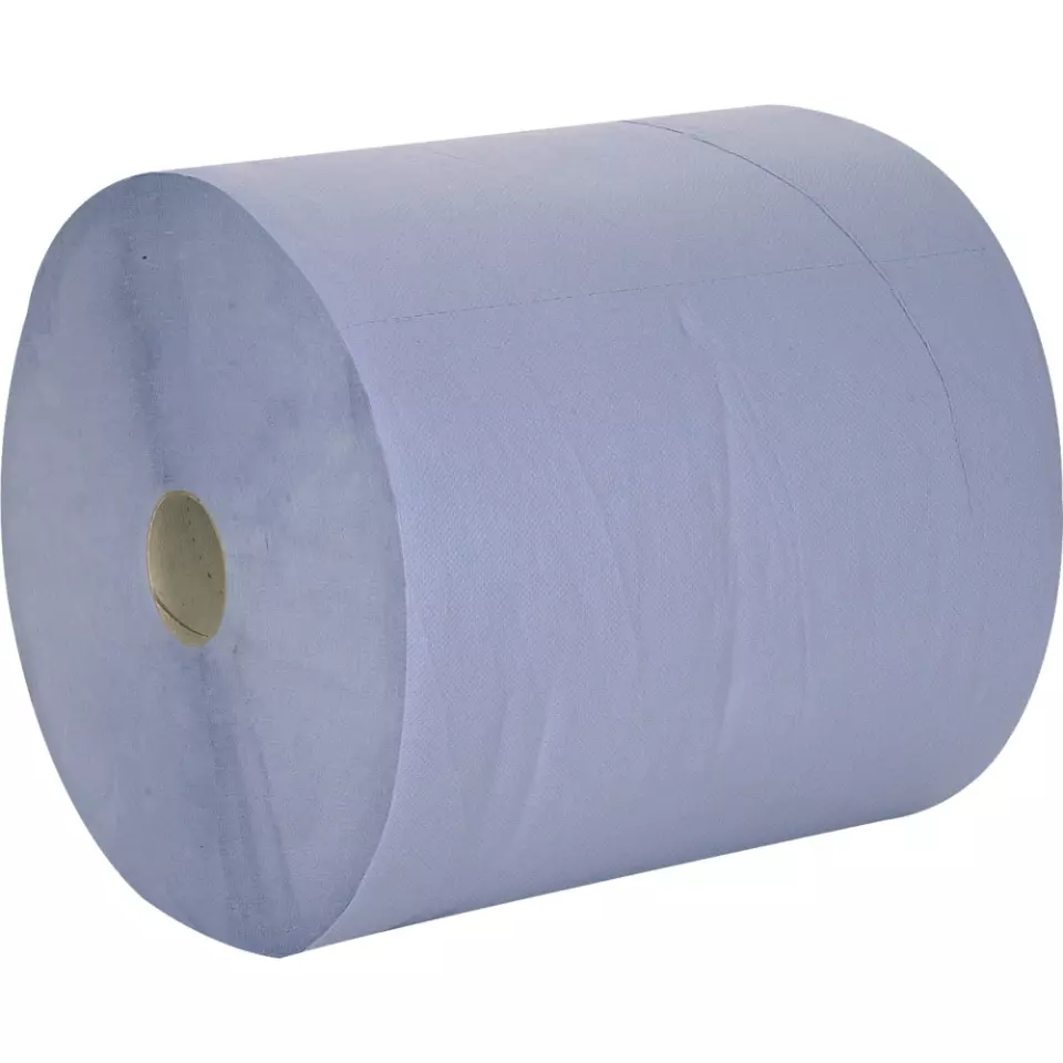 Abena 6205, Industrial Wipe 2-Ply 360mx36m Ø27cm Blue, image 1, gallery thumbnail