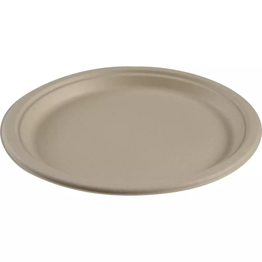 Abena 5189, GASTRO Eco Plate 26cm Biodegradable White, image 1