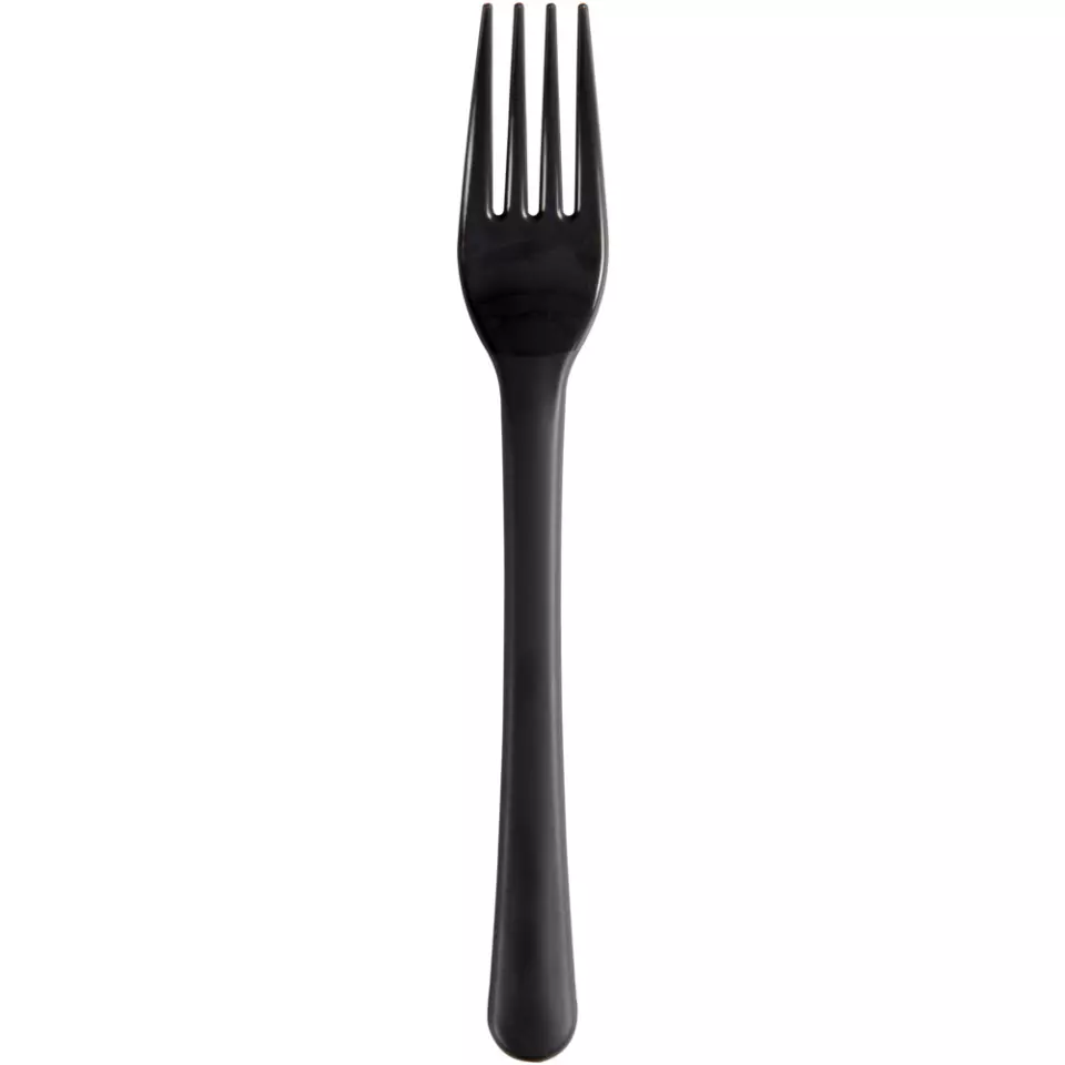 Abena 1999903101, GASTRO Reusable Fork 18.5cm PP Gray, image 1, gallery thumbnail