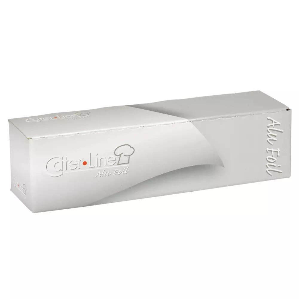 Abena 10080, CATER-LINE Aluminum Foil 29cmx150m 14my In Dispenser Box, image 1