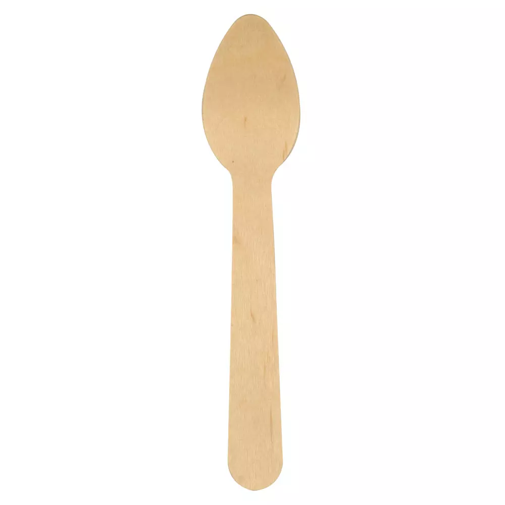 Abena 132444, GASTRO Wooden Coffee Spoon 11cm FSC, image 1