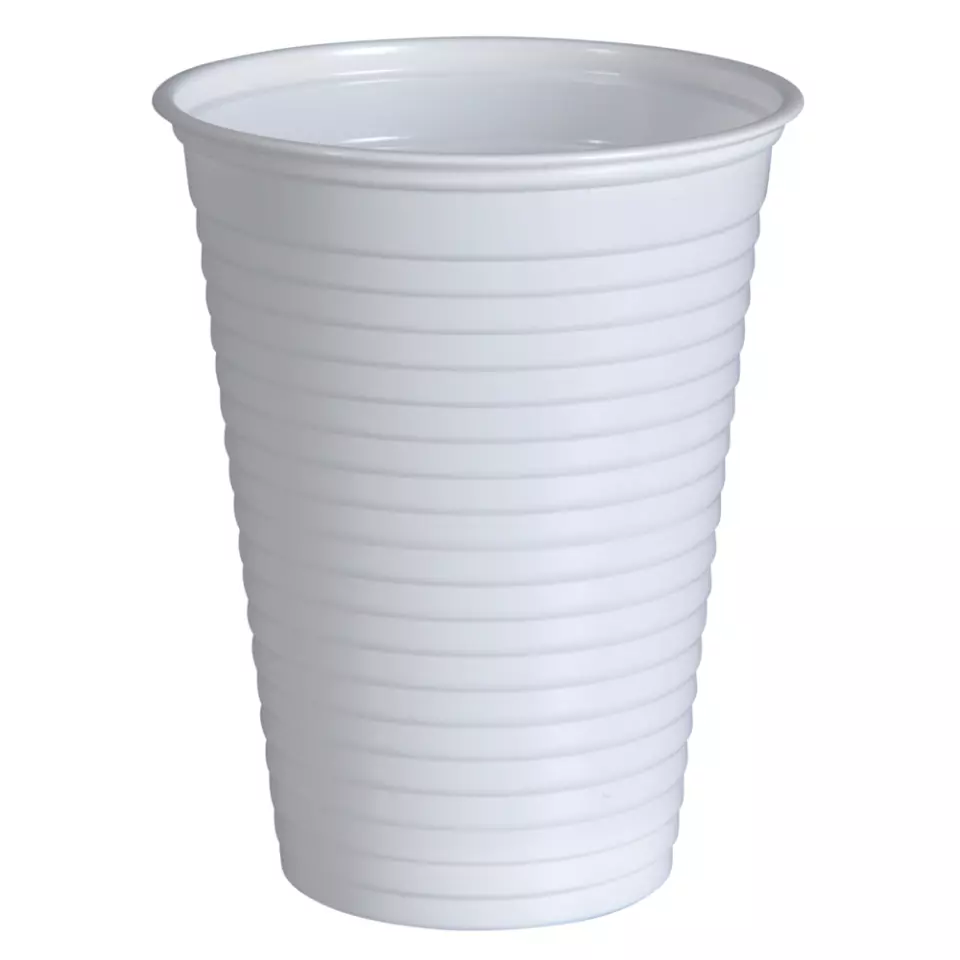 Abena 5572, GASTRO Drinking Cup 20/21cl PS White, image 1, gallery thumbnail